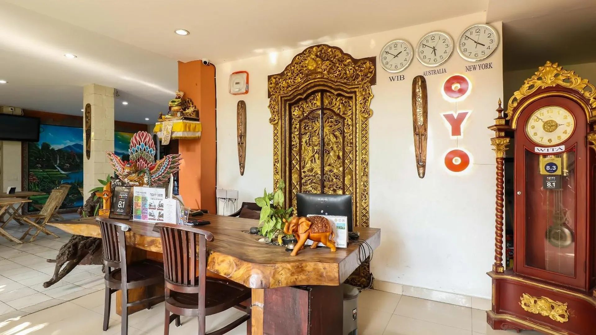 Capital O 1666 Grand Pudjawan Hotel Near Kuta Beach